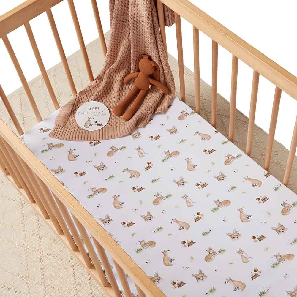 Fox Organic Fitted Cot Sheet