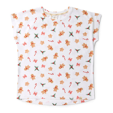 Gingerbread Organic Womens PJ Set | Snuggle Hunny