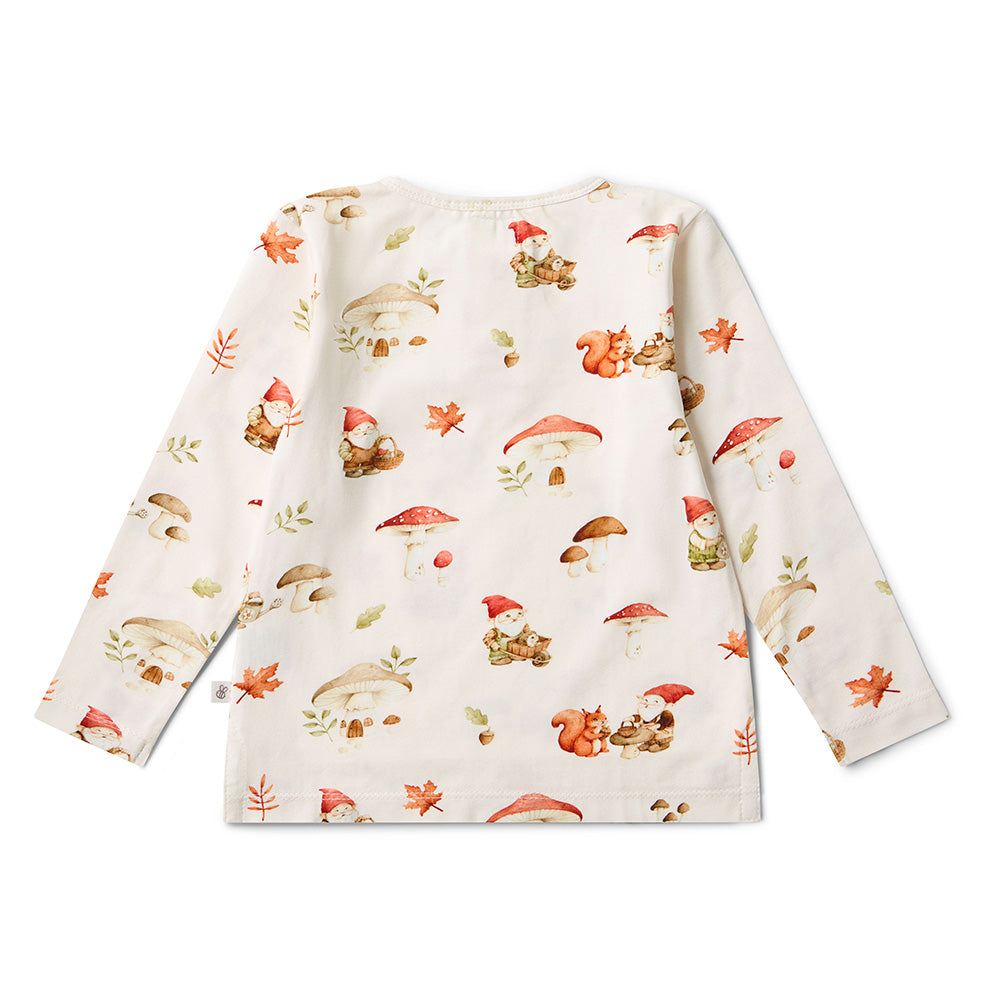 Gnomes Organic Long Sleeve Top - View 7