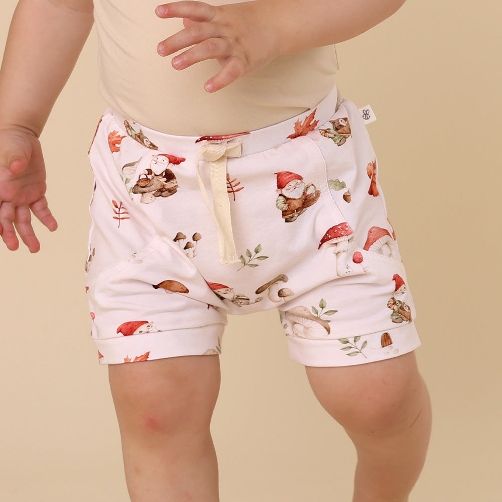 Gnomes Organic Shorts - View 3
