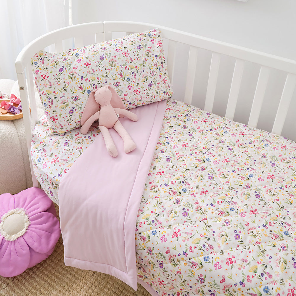 Bundle - Gracie Cot Comforter & Toddler Pillowcase - View 4
