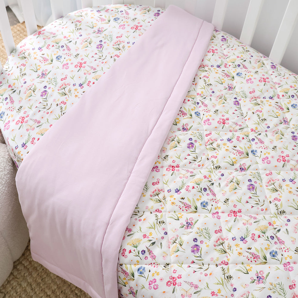 Gracie Organic Cotton Cot Comforter - View 1