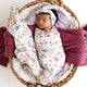 Gracie Organic Jersey Wrap & Topknot Set - Thumbnail 1
