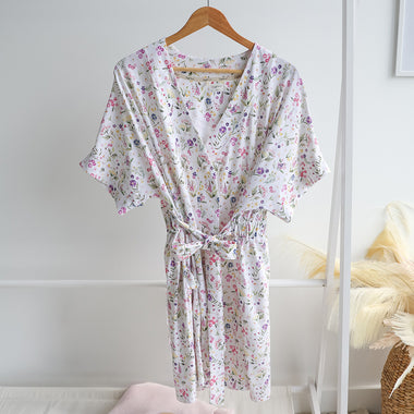Gracie Organic Maternity Robe | Snuggle Hunny