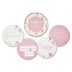 Gracie & Jewel Pink Reversible Milestone Cards | Snuggle Hunny