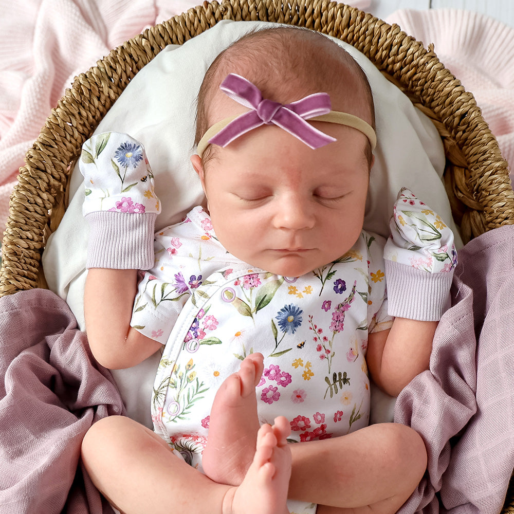 Gracie Organic Cotton Mittens - View 3