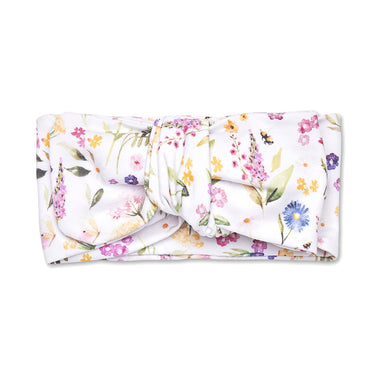 Gracie Organic Oversized Bow | Snuggle Hunny