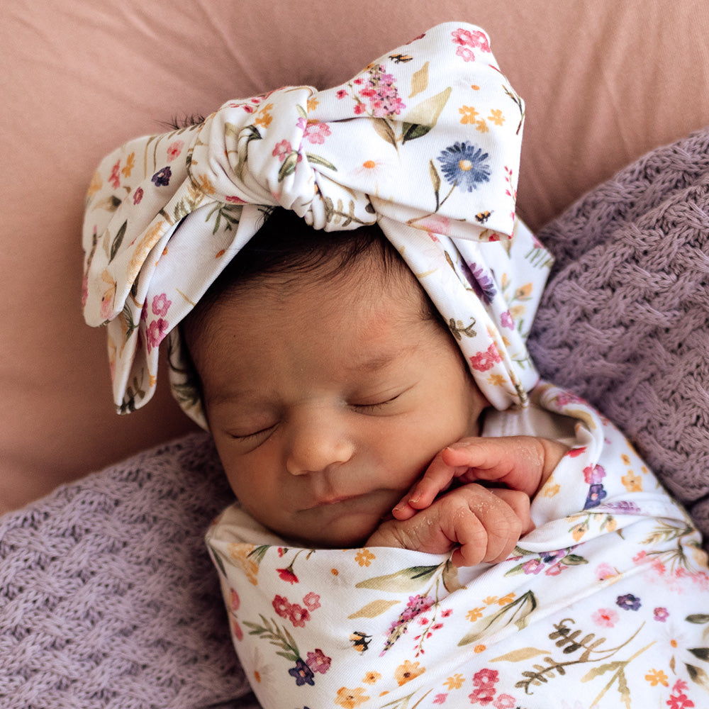Gracie Organic Oversized Bow - View 6