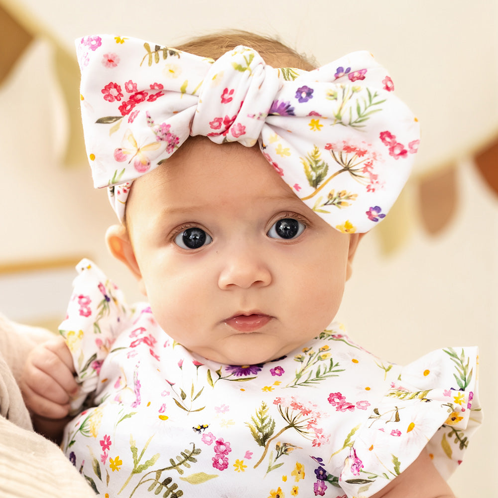 Gracie Organic Oversized Bow - View 5