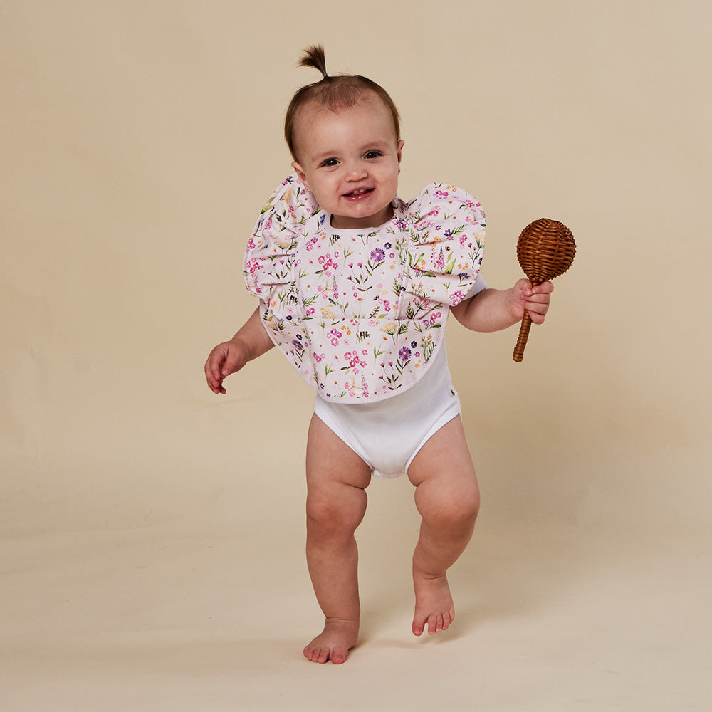 Gracie Frill Snuggle Bib - View 6