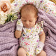 Gracie Short Sleeve Organic Bodysuit with Frill - Thumbnail 6