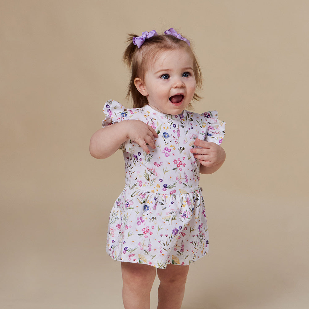 Gracie Short Sleeve Organic Dress - View 8