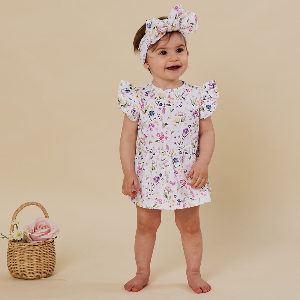 Gracie Short Sleeve Organic Dress - View 10
