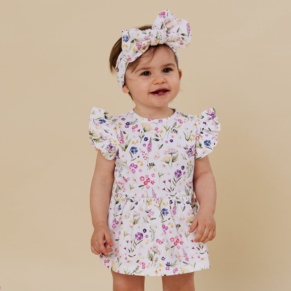 Gracie Short Sleeve Organic Dress - View 1