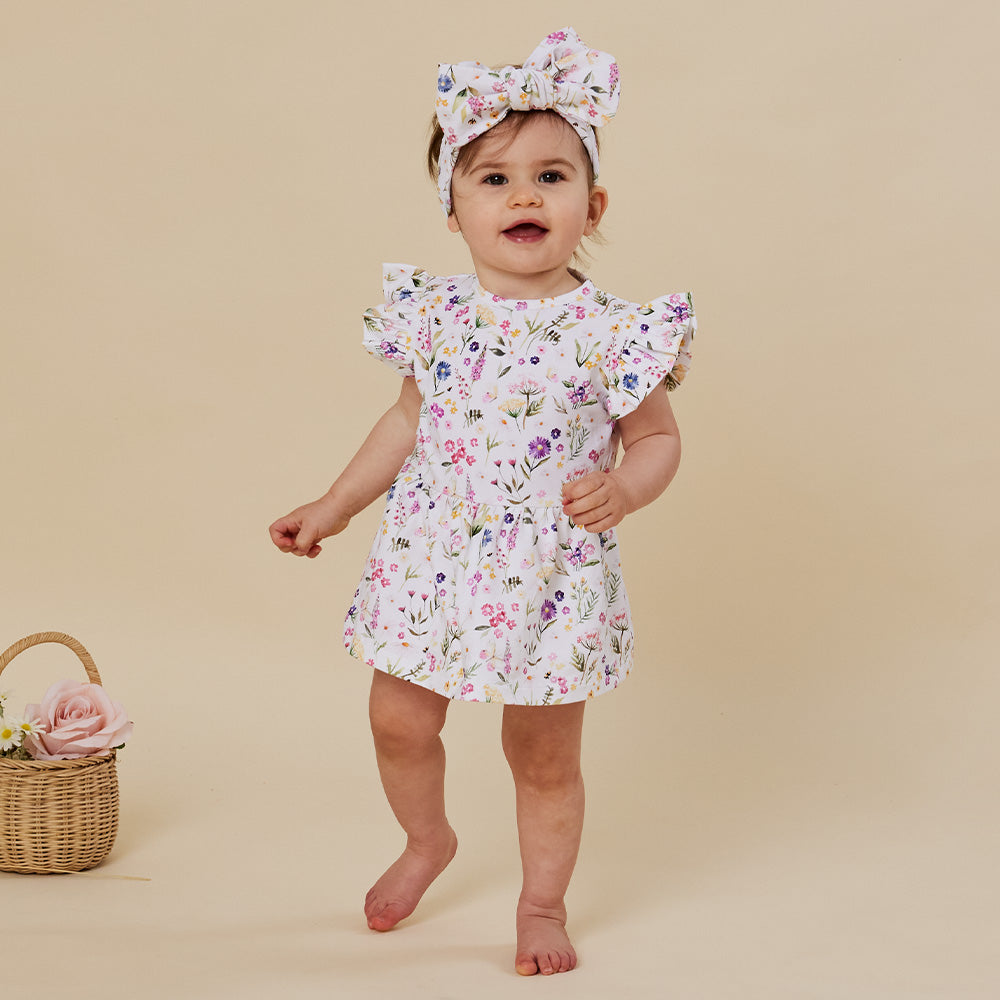 Gracie Short Sleeve Organic Dress - View 9