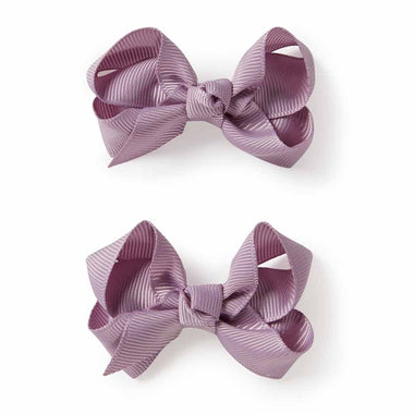 Lilac Piggy Tail Hair Clips - Pair-Snuggle Hunny