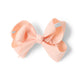 Peach Bow Hair Clip - Thumbnail 2