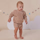 Hazelnut Oversized Cotton Knit Jumper - Thumbnail 13