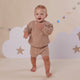 Hazelnut Oversized Cotton Knit Jumper - Thumbnail 19