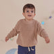 Hazelnut Oversized Cotton Knit Jumper - Thumbnail 7