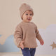 Hazelnut Oversized Cotton Knit Jumper - Thumbnail 15