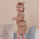 Hazelnut Oversized Cotton Knit Jumper - Thumbnail 11