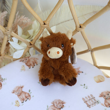 Keeleco Highland Cow Small Plush (12cm)