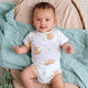 Highland Cows Short Sleeve Organic Bodysuit - Thumbnail 4