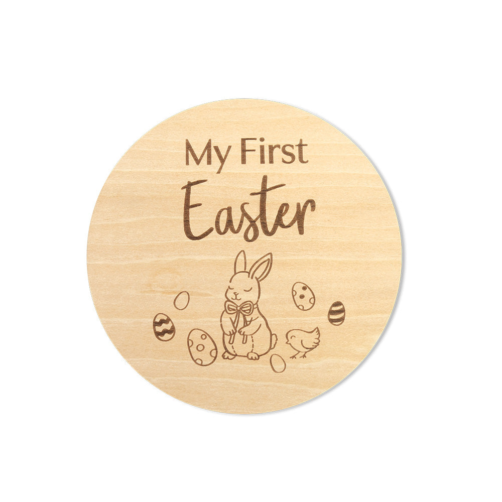 Christmas / Easter Large Wooden Milestone Card - View 3