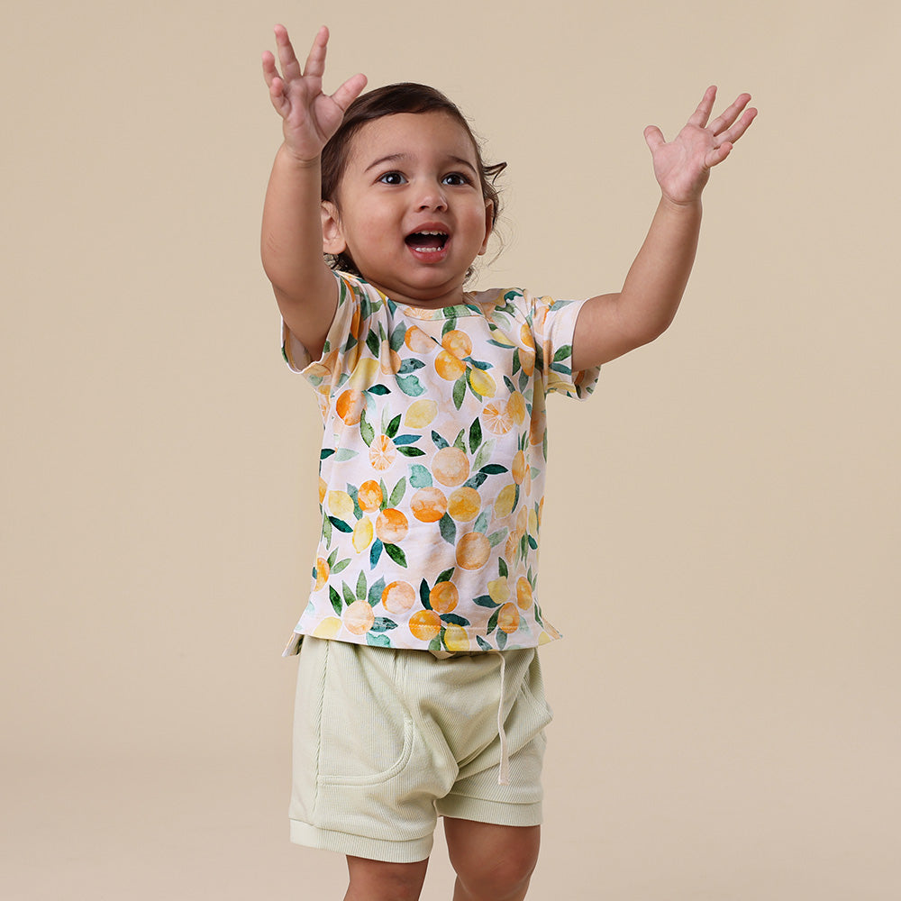 Honeydew Organic Shorts - View 1