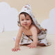 Diggers & Tractors Organic Hooded Baby Towel - Thumbnail 3