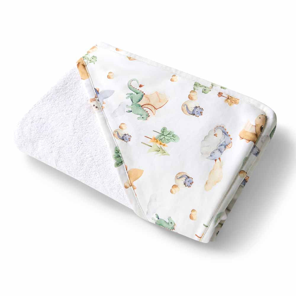 Dragon Organic Hooded Baby Towel - View 2