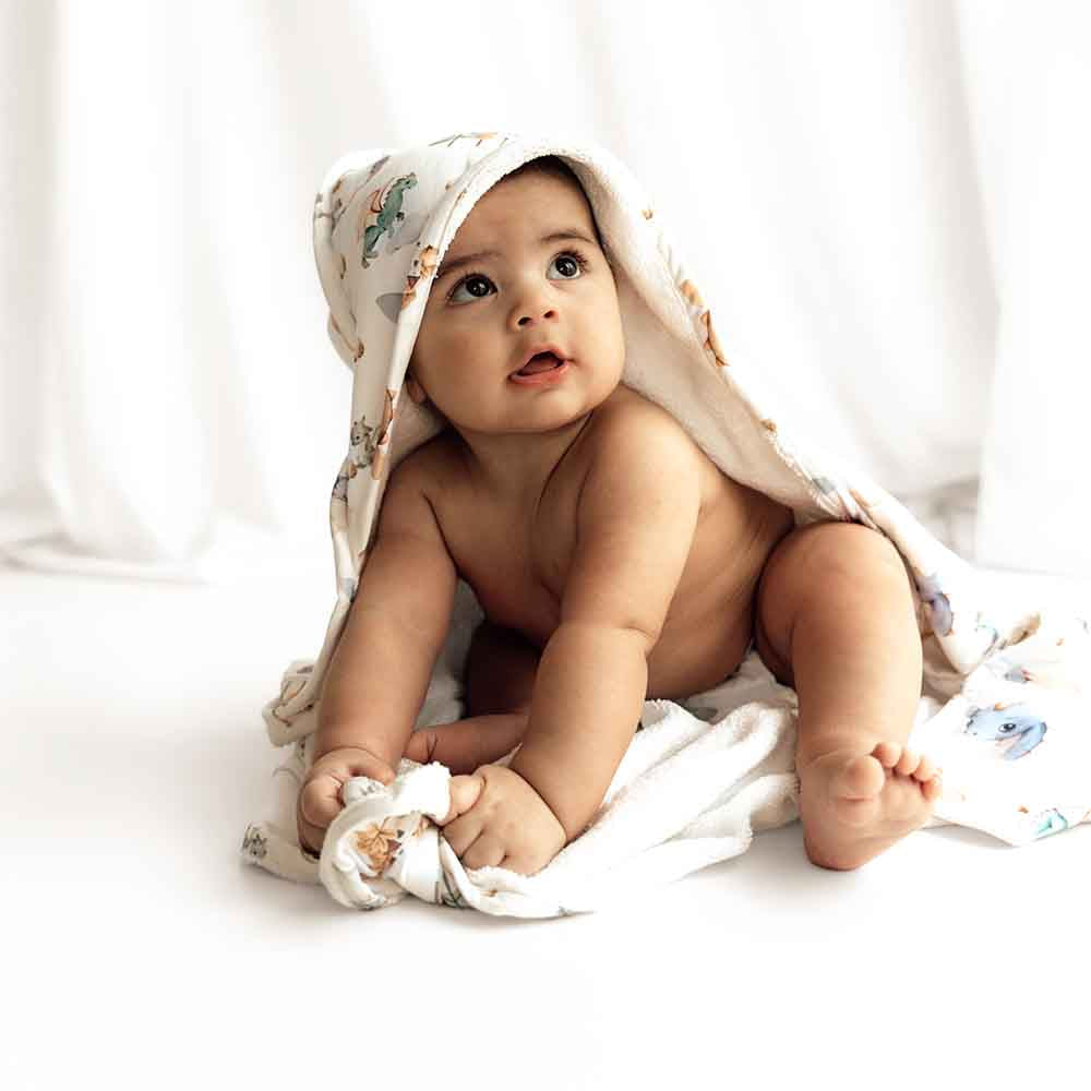 Dragon Organic Hooded Baby Towel - View 4
