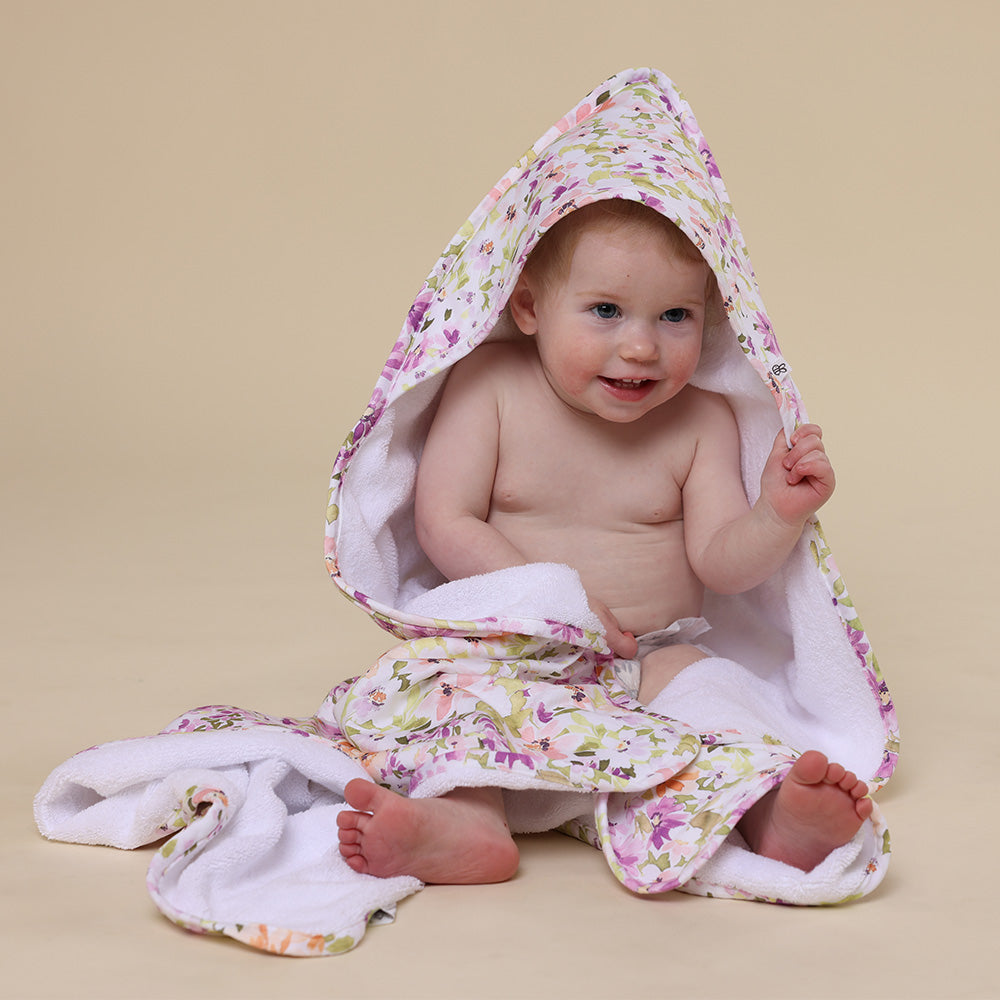 Isla Organic Baby Towel & Wash Cloth Set - View 3