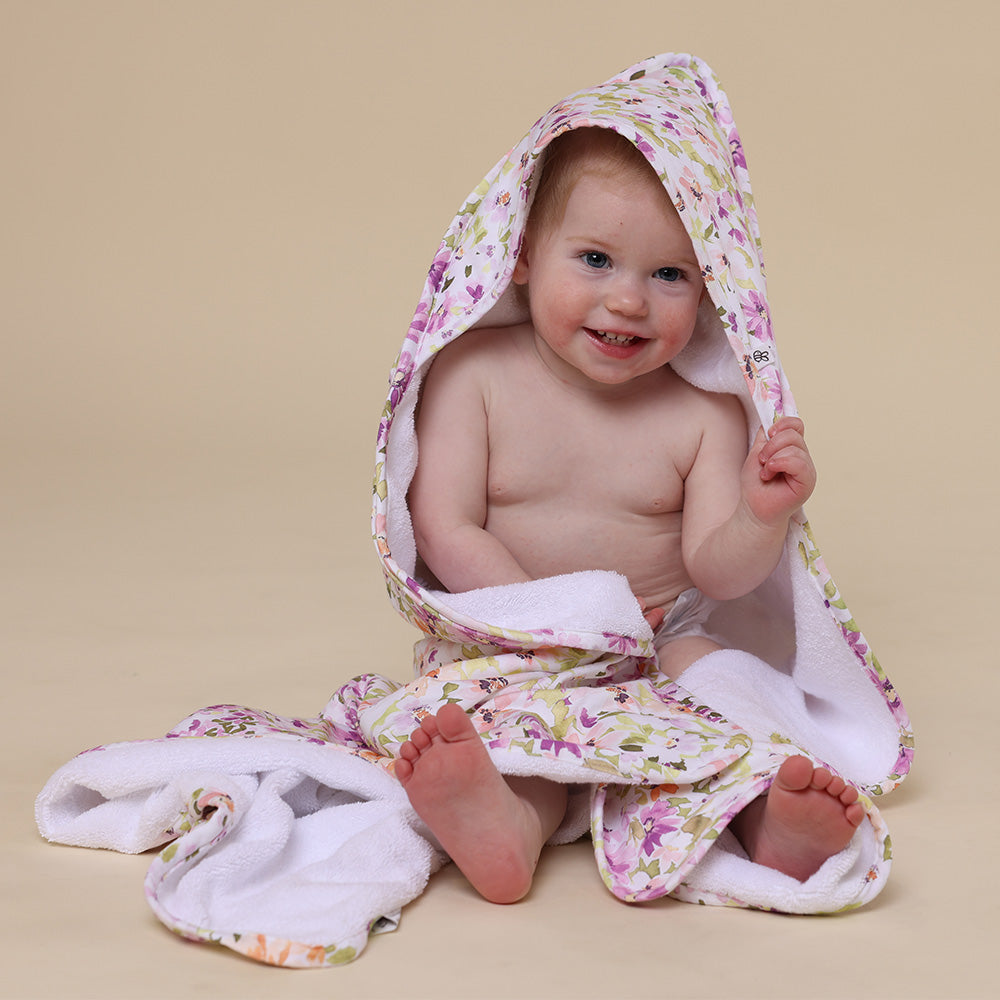 Isla Organic Baby Towel & Wash Cloth Set - View 4