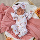 Ice Creams Organic Snugglesuit Convertible Romper with Frill - Thumbnail 8