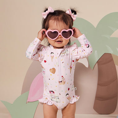 Ice Creams Frill Swimsuit | Snuggle Hunny