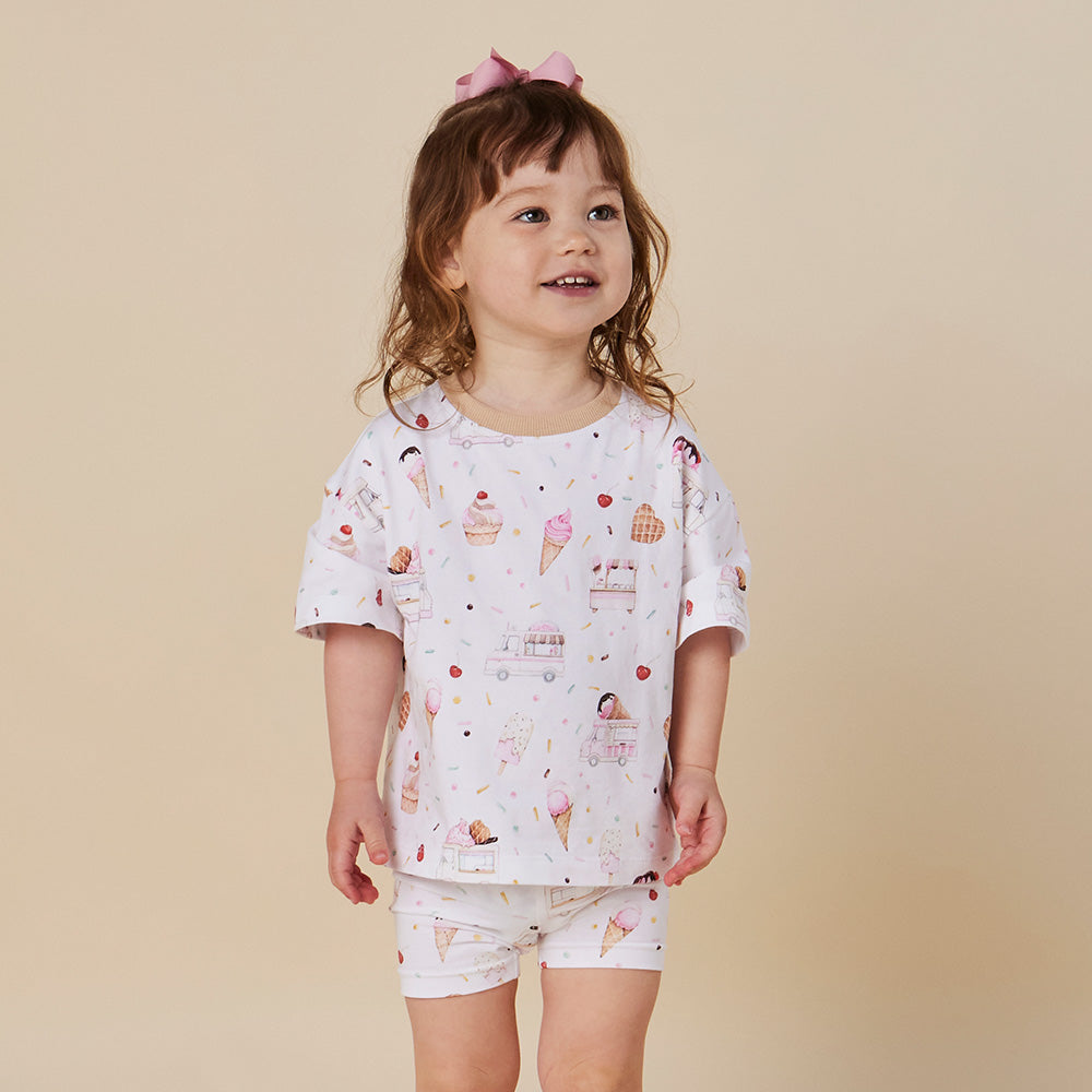 Ice Creams Organic Oversized Tee - View 4