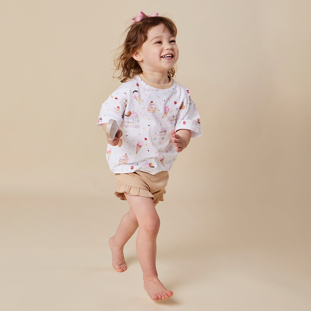 Ice Creams Organic Oversized Tee - View 13