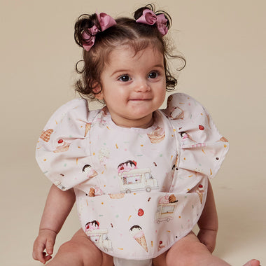 Ice Creams Frill Snuggle Bib | Snuggle Hunny