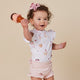 Ice Creams Short Sleeve Organic Bodysuit with Frill - Thumbnail 6