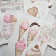 Ice Creams Organic Jersey Wrap & Topknot Set - Thumbnail 4