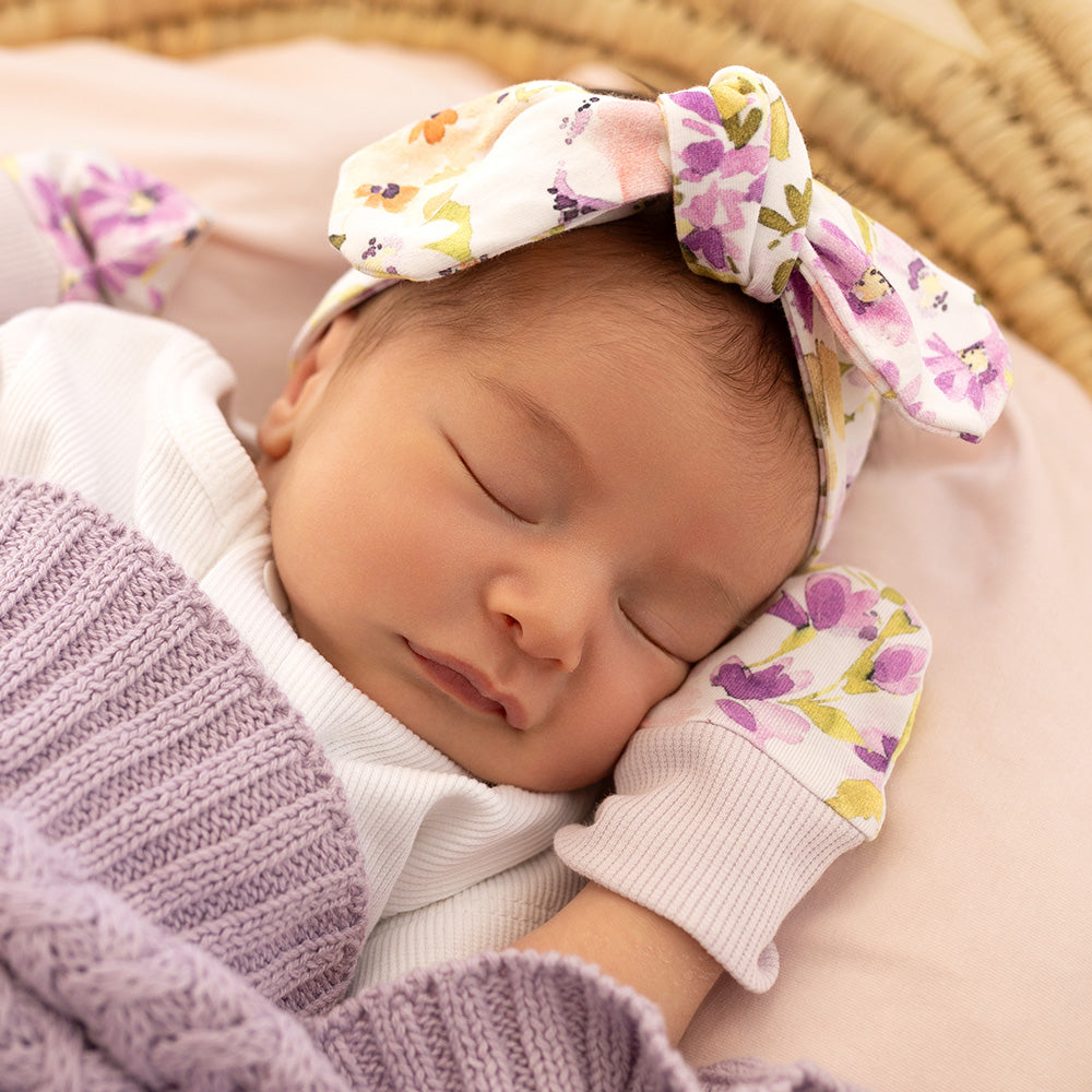 Isla Organic Cotton Mittens - View 3
