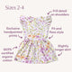 Isla Short Sleeve Organic Dress - Thumbnail 9