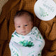 Enchanted Baby Jersey Wrap & Beanie Set-Snuggle Hunny