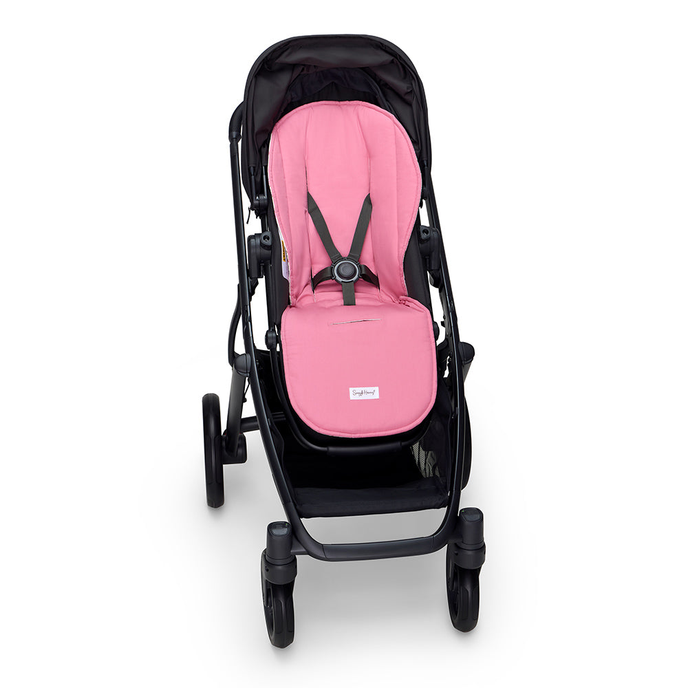Cherry Blossom Universal Organic Pram Liner - View 9