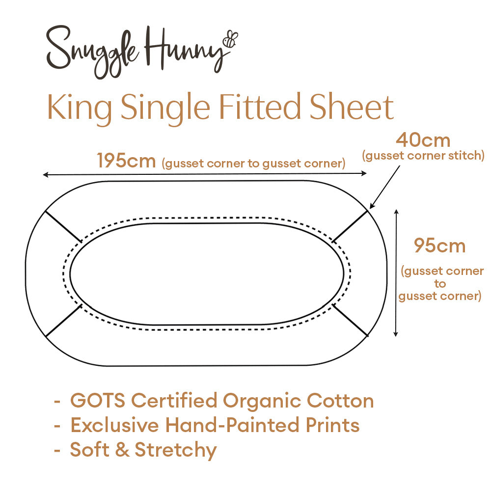 Bundle - Butterfly King Single Bedding - 1 x Sheet + 1 x Quilt Cover + 1 x Pillowcase - View 5