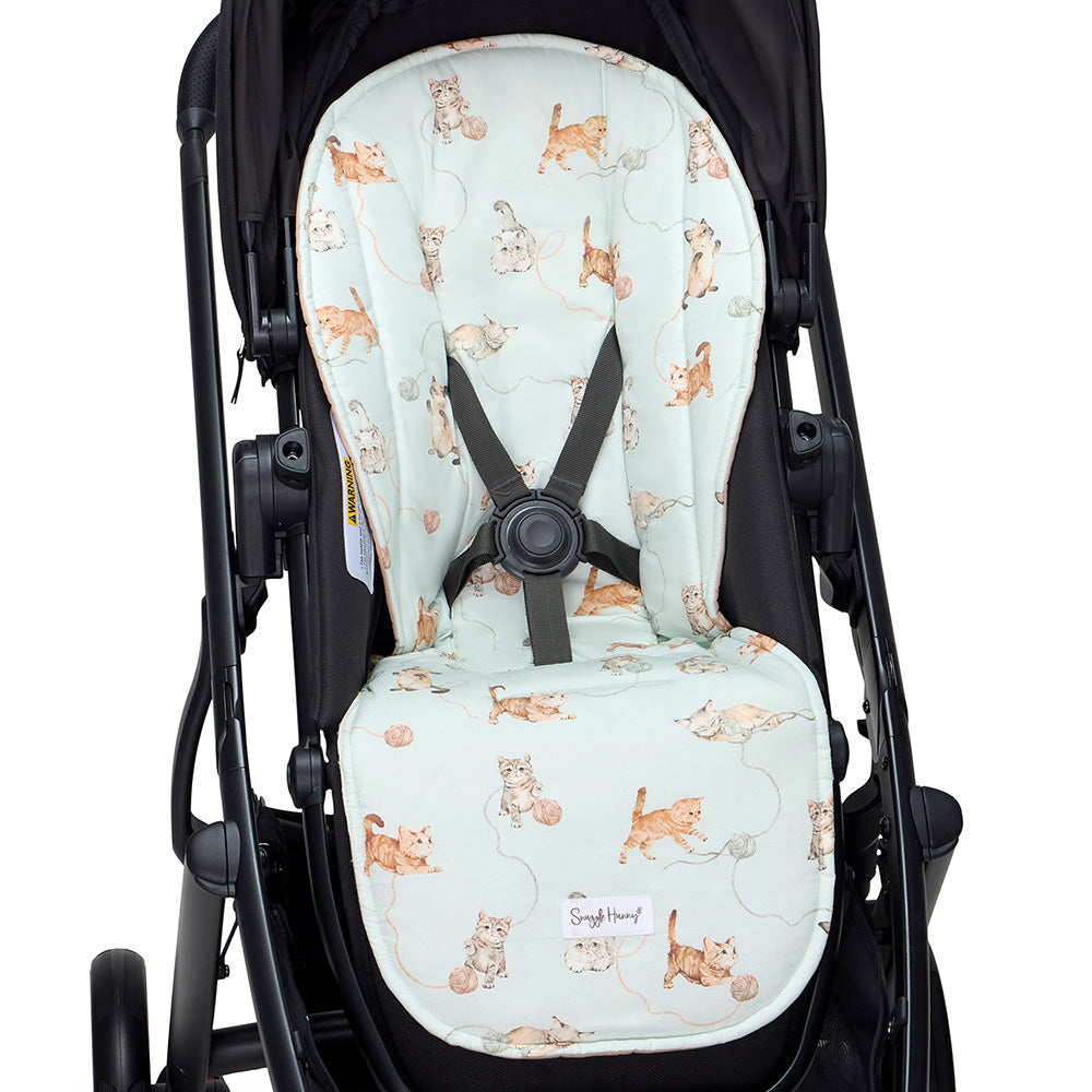 Kittens Universal Organic Pram Liner - View 1
