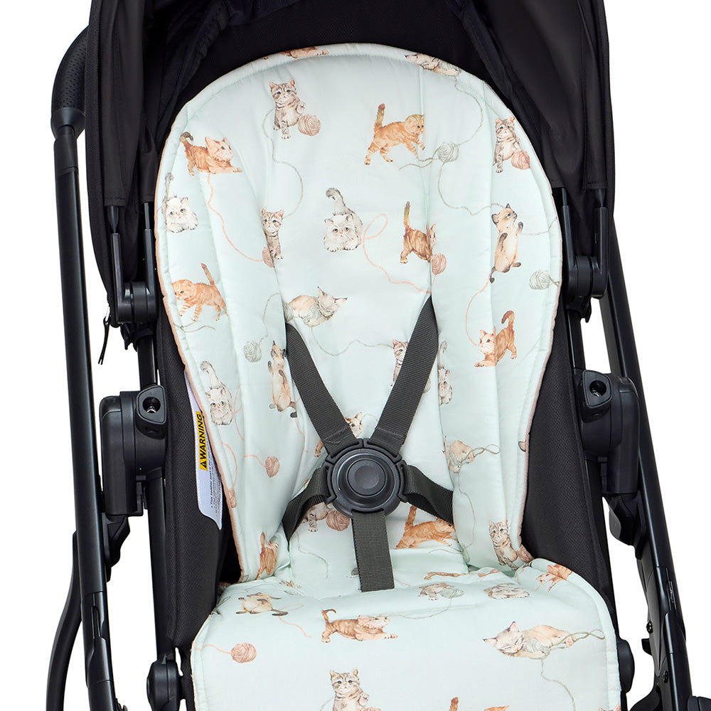Kittens Universal Organic Pram Liner - View 4