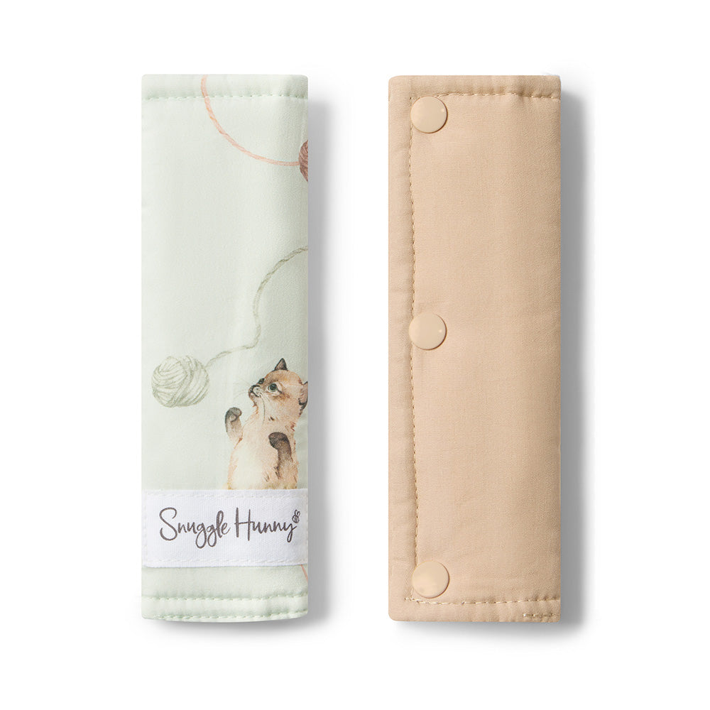 Kittens Universal Reversible Pram Strap Covers - View 1